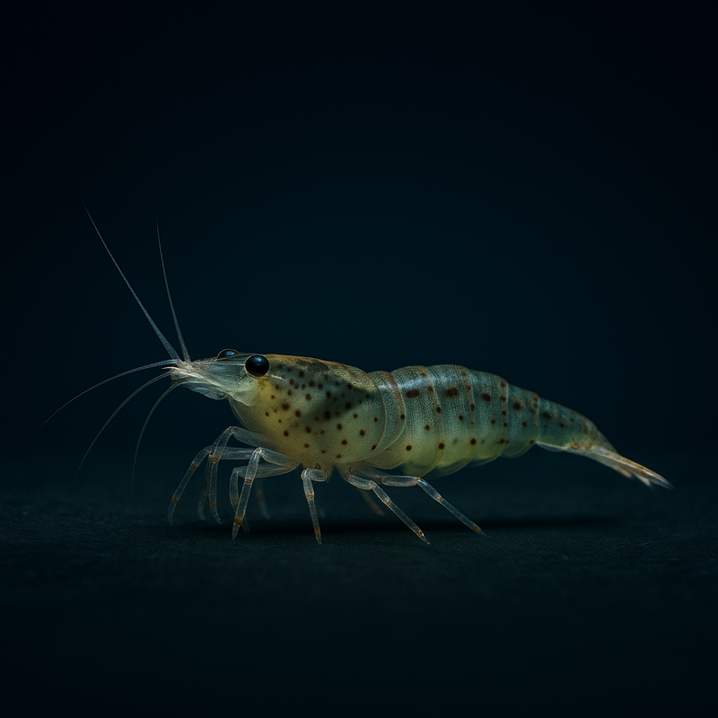 Amano shrimp close-up